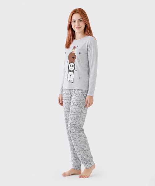 Set Pijama Pantalón y Playera We Bare Bears de  Dama