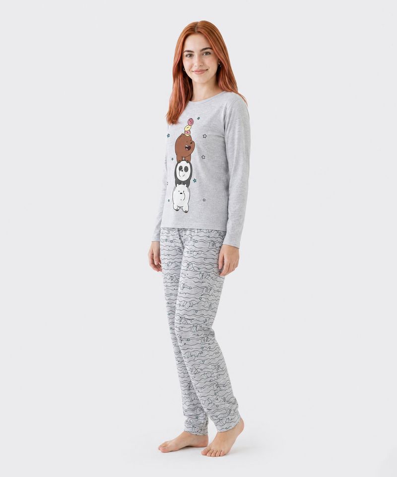 Set Pijama Pantalón y Playera We Bare Bears de Dama