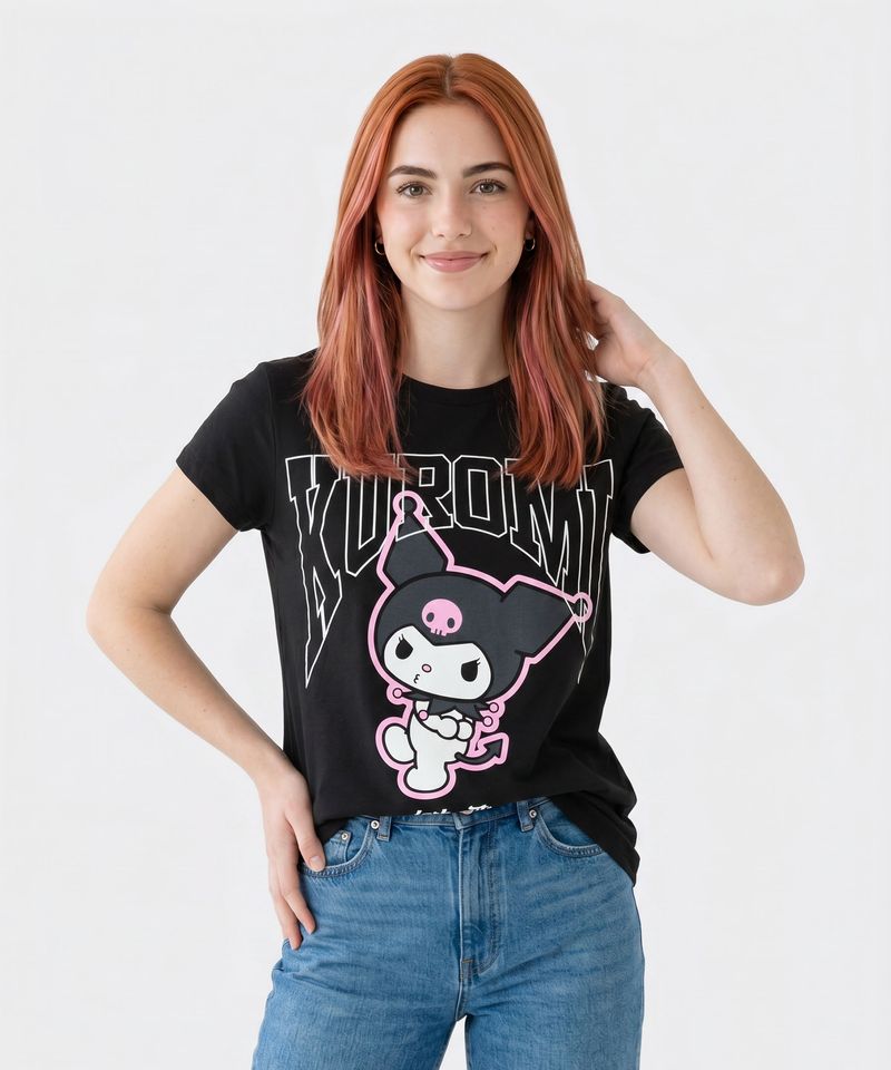 Playera de Licencia Kuromi de Dama