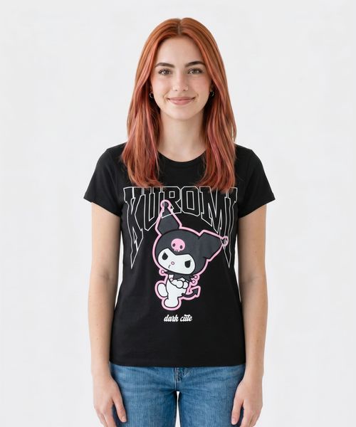 Playera de Licencia Kuromi de  Dama