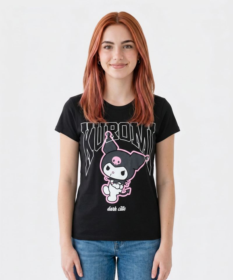 Playera de Licencia Kuromi de Dama