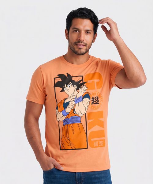 Playera de Licencia Dragon Ball de  Caballero