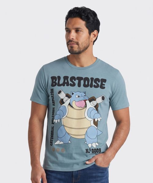 Playera de Licencia Pokemon de  Caballero