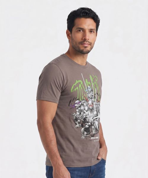 Playera de Licencia Tortugas Ninja de  Caballero