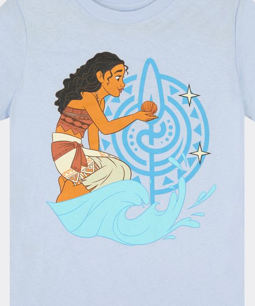 Playera de Licencia  Moana de  Niña Infantil