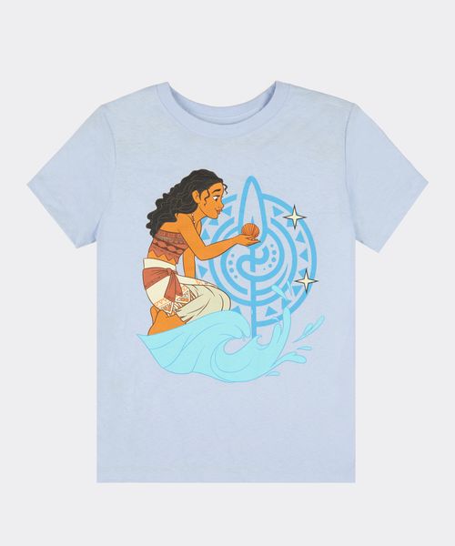 Playera de Licencia  Moana de  Niña Infantil