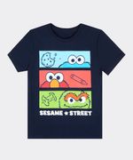 Playera de Licencia Plaza Sesamo de  Niño Infantil
