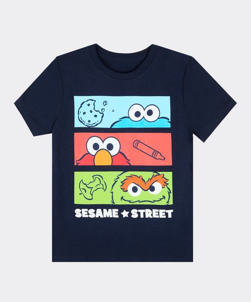 Playera de Licencia Plaza Sesamo de  Niño Infantil
