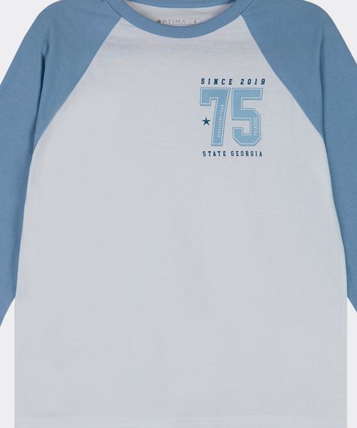 Playera Manga Larga  de  Niño Infantil