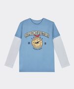 Playera Manga Larga  de  Niño Infantil