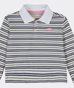 Playera Polo Manga Larga  de  Niña Infantil