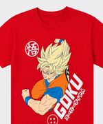 Playera de Licencia Dragon Ball de  Niño Juvenil