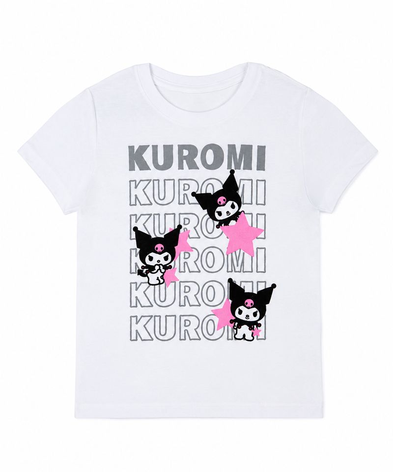 Playera de Licencia Kuromi de  Niña Infantil