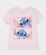 Playera de Licencia Stitch de  Niña Infantil