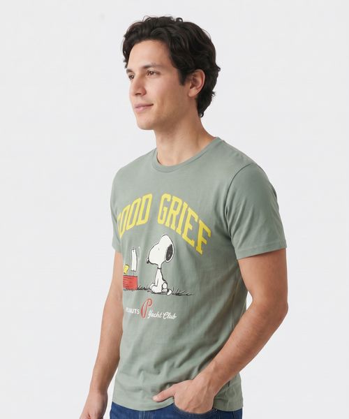 Playera de Licencia Snoopy de  Caballero