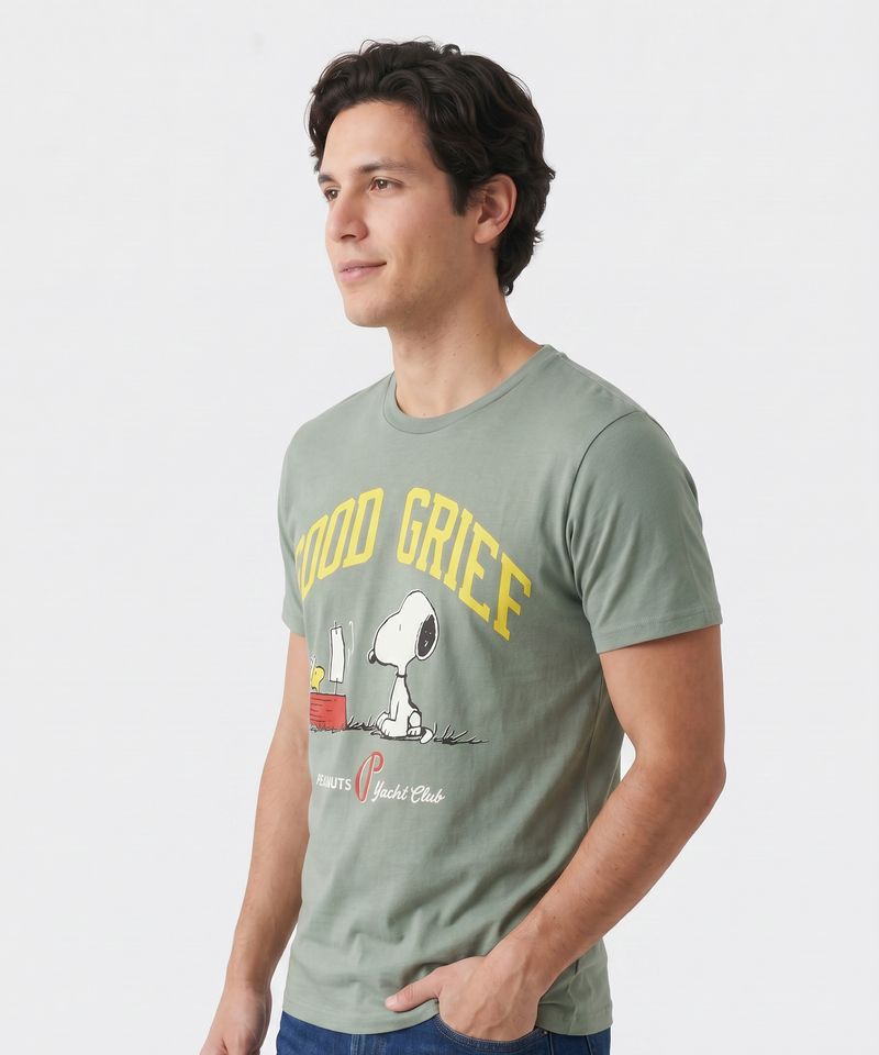 Playera de Licencia Snoopy de  Caballero