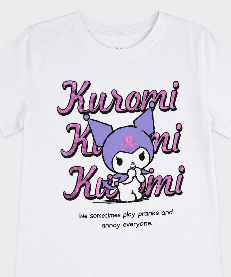 Playera de Licencia Kuromi de  Niña Juvenil