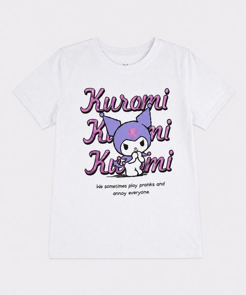 Playera de Licencia Kuromi de  Niña Juvenil