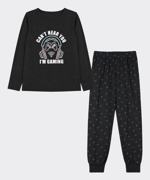 Set Pijama Pantalón y Playera  de  Niño Infantil