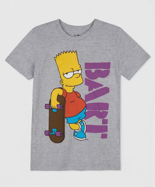 Playera de Licencia Simpsons de  Niño Juvenil