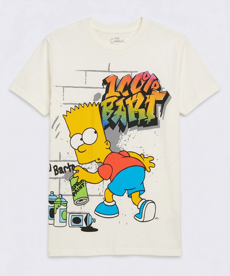 Playera de Licencia Simpsons de Niño Juvenil