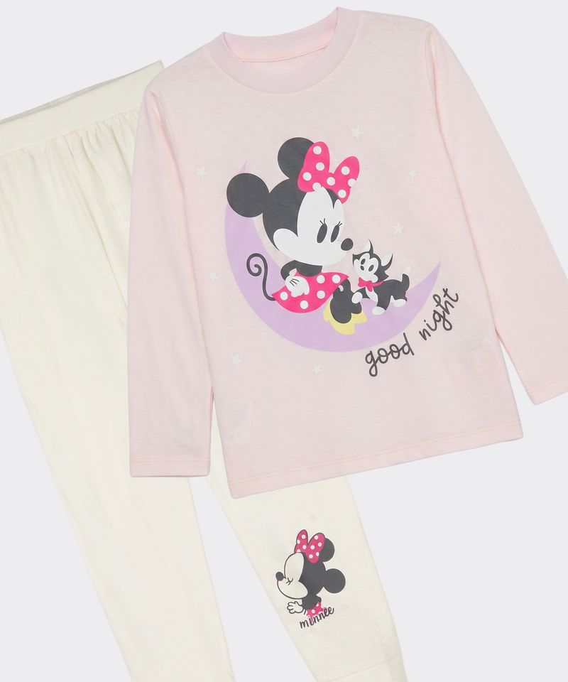 Set Pijama Pantalón y Playera Minnie Mouse de Beba Años