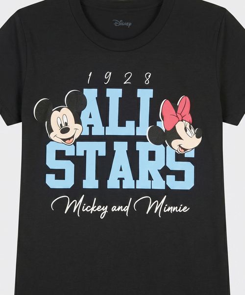 Playera de Licencia Mickey Mouse de  Dama
