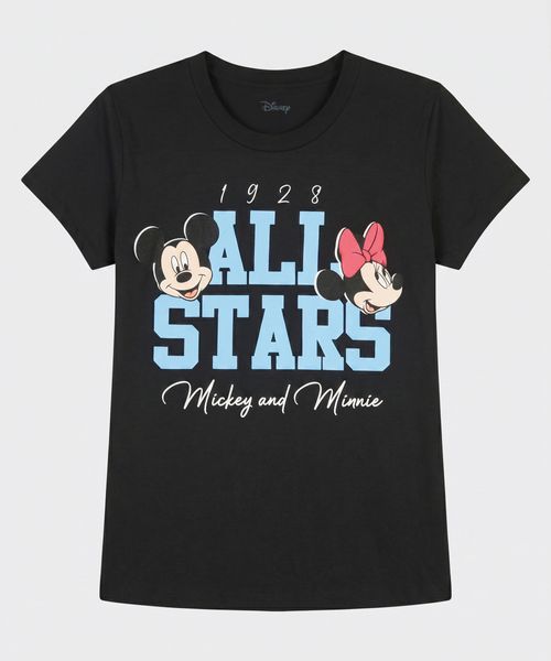Playera de Licencia Mickey Mouse de  Dama