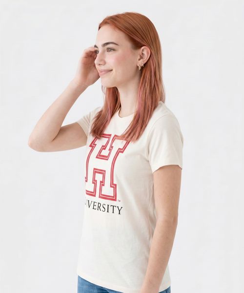 Playera de Licencia Harvard de  Dama