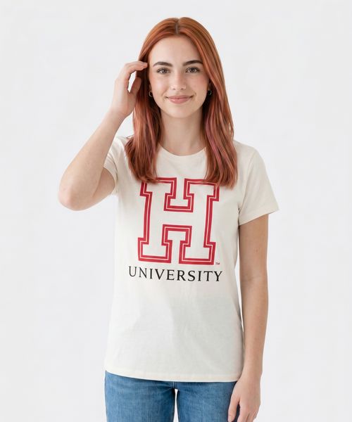 Playera de Licencia Harvard de  Dama