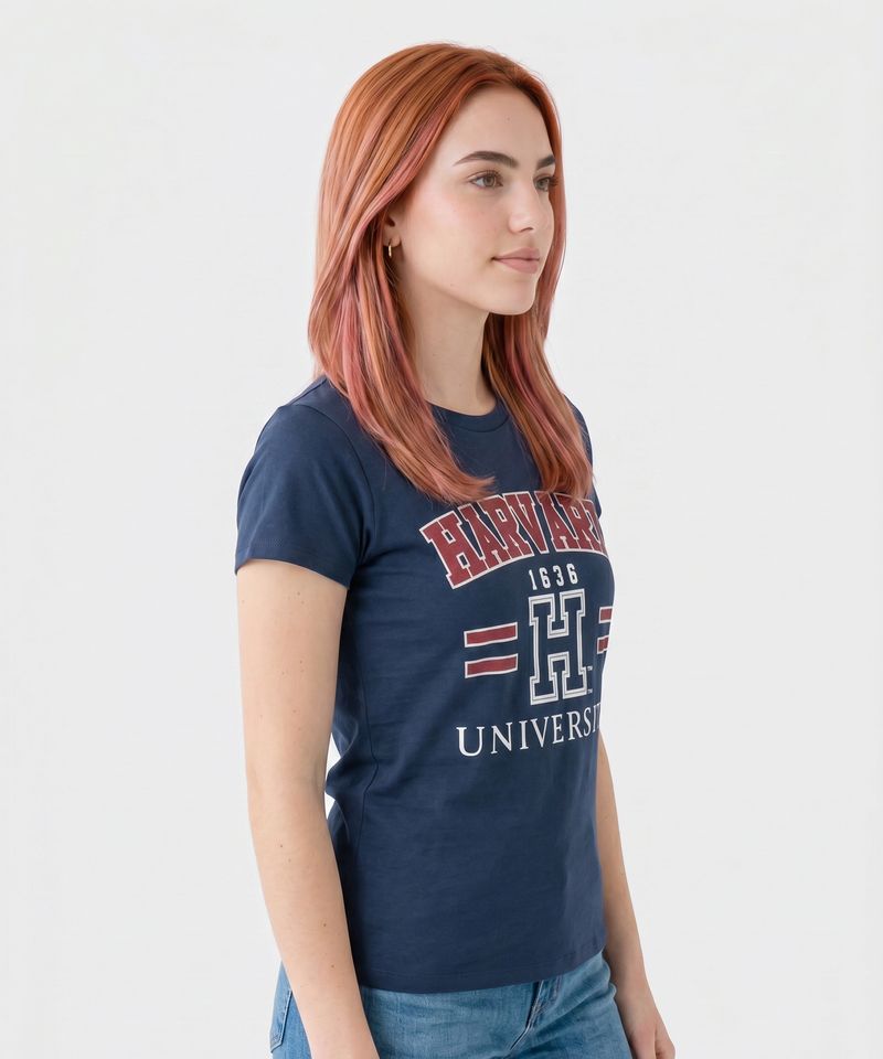Playera de Licencia Harvard de Dama