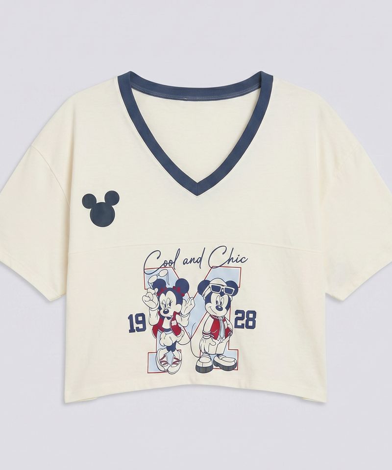 Playera de Licencia Mickey Mouse de Dama