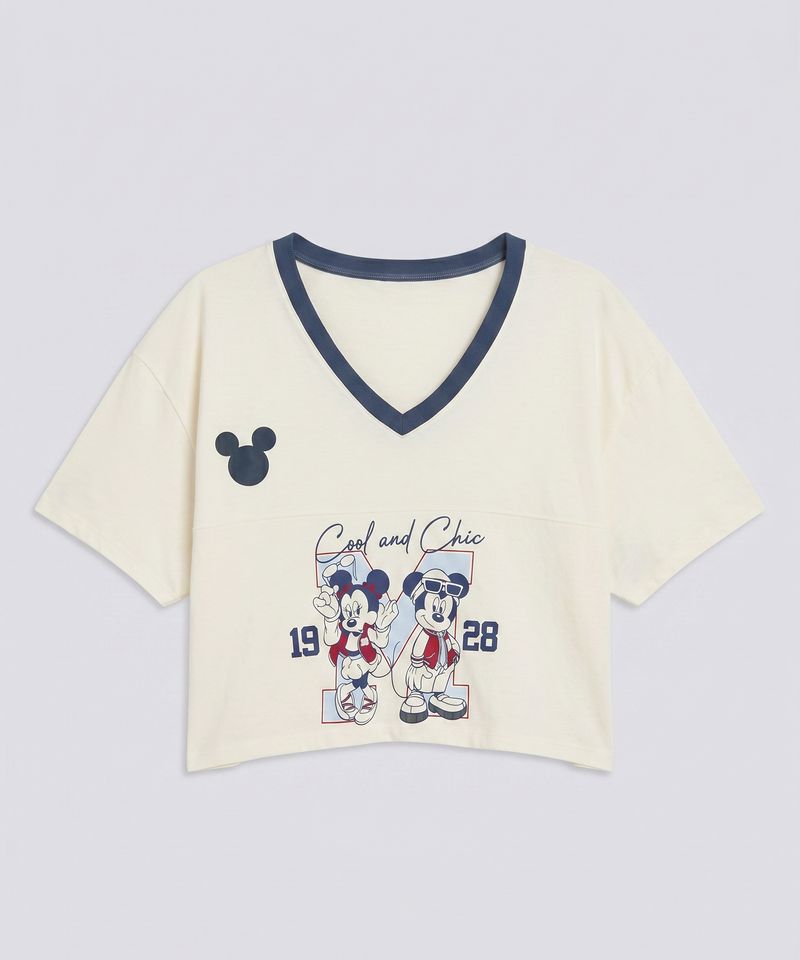 Playera de Licencia Mickey Mouse de Dama