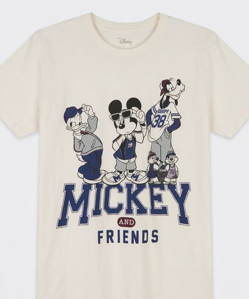 Playera de Licencia Mickey Mouse de  Caballero