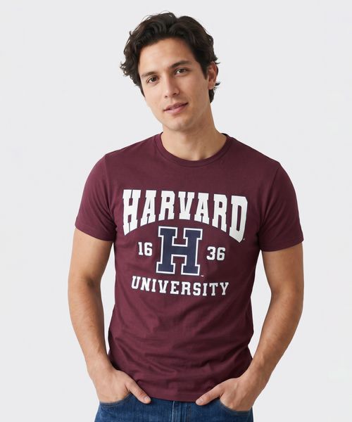 Playera de Licencia Harvard de  Caballero
