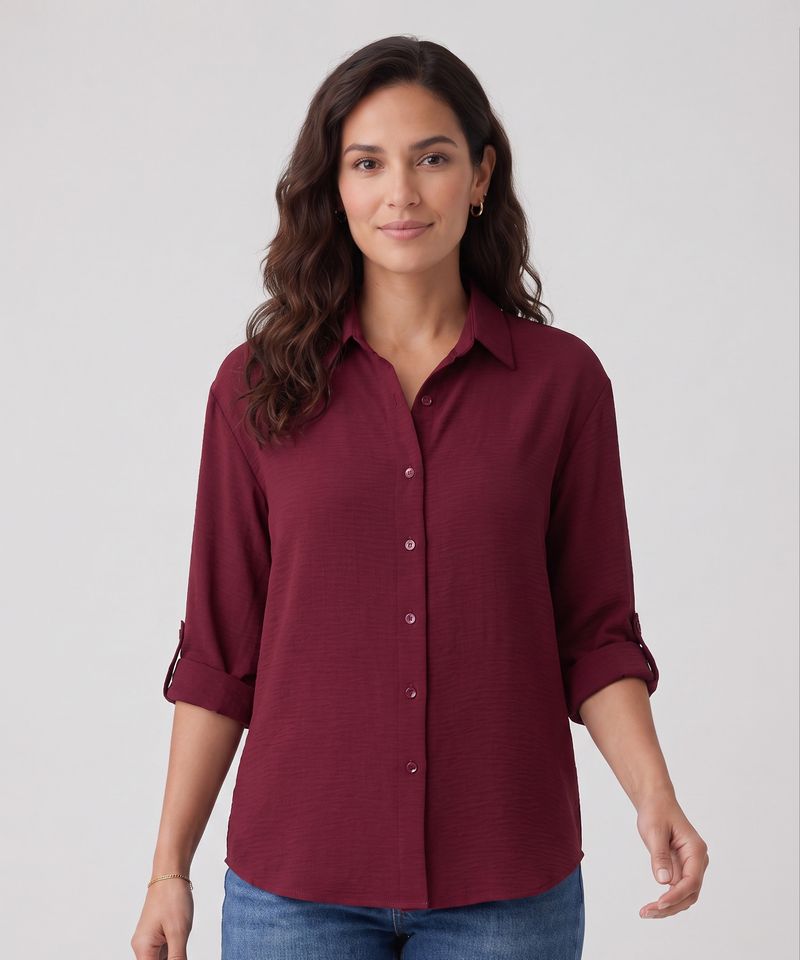 Blusa Manga Larga  de  Dama