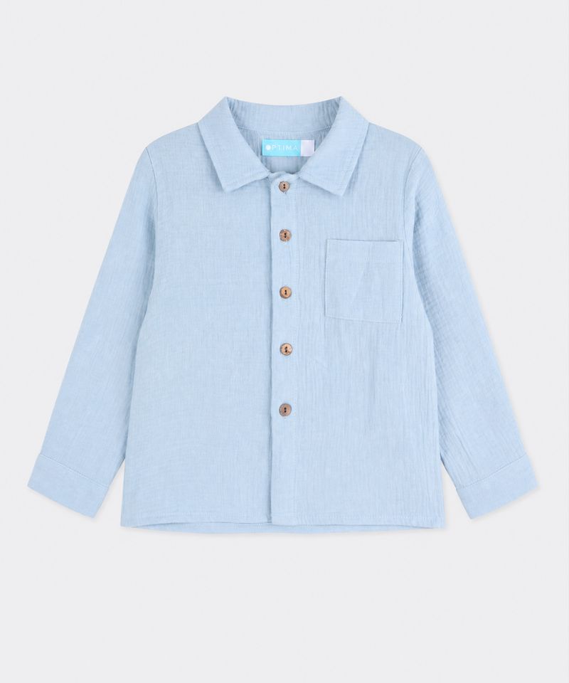 Camisa Manga Larga  de  Bebo Años