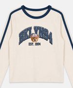 Playera Manga Larga  de  Niña Infantil