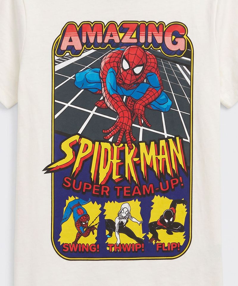 Playera de Licencia Spiderman de  Niño Infantil