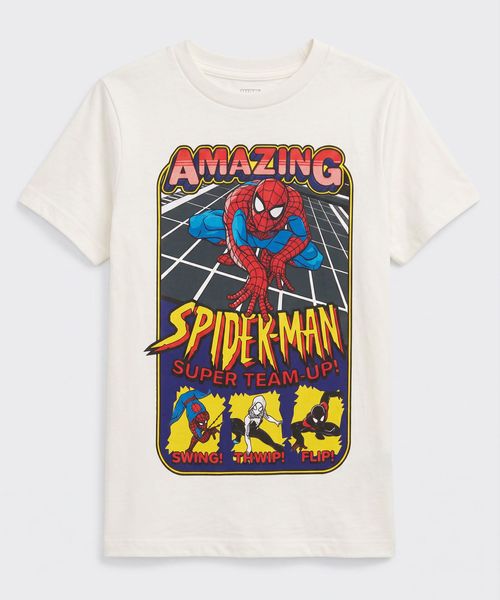 Playera de Licencia Spiderman de  Niño Infantil