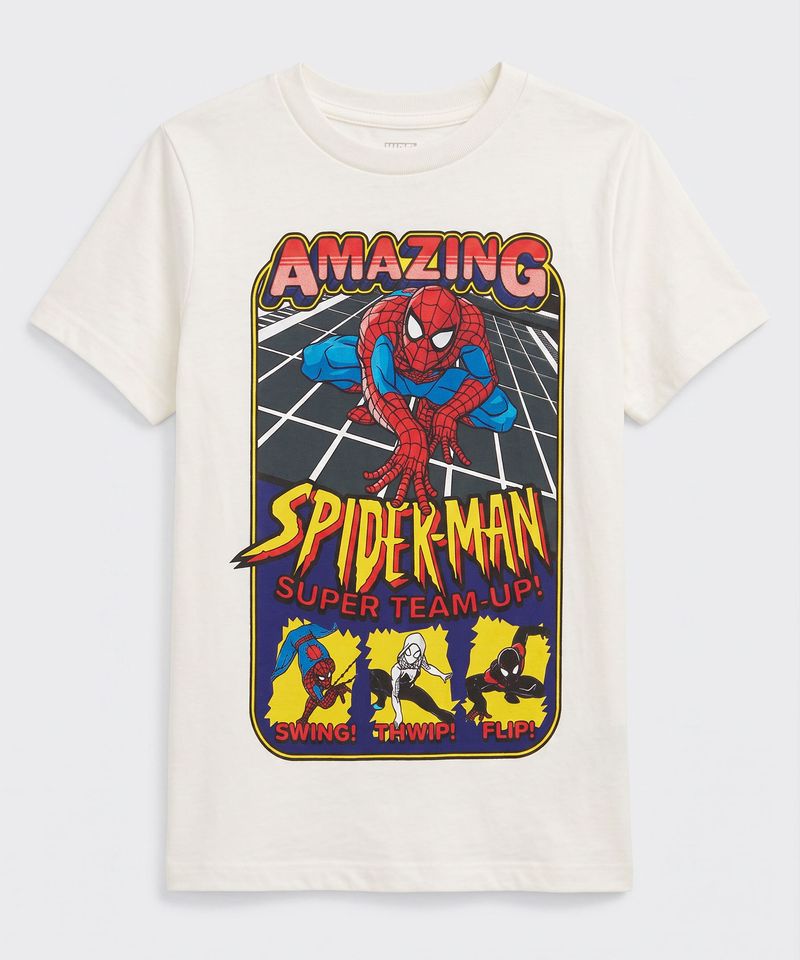 Playera de Licencia Spiderman de  Niño Infantil