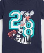 Playera de Licencia Mickey Mouse de  Bebo Años
