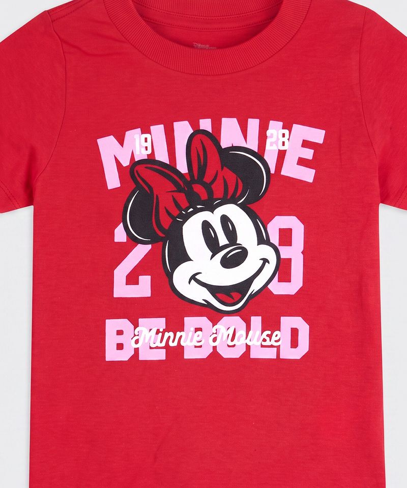Playera de Licencia Minnie Mouse de  Beba Años