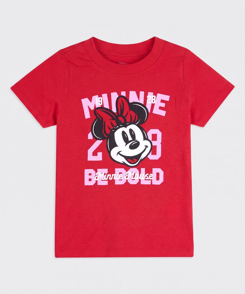 Playera de Licencia Minnie Mouse de  Beba Años