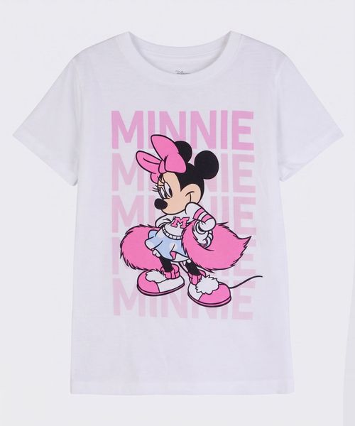 Playera de Licencia Minnie Mouse de  Niña Infantil