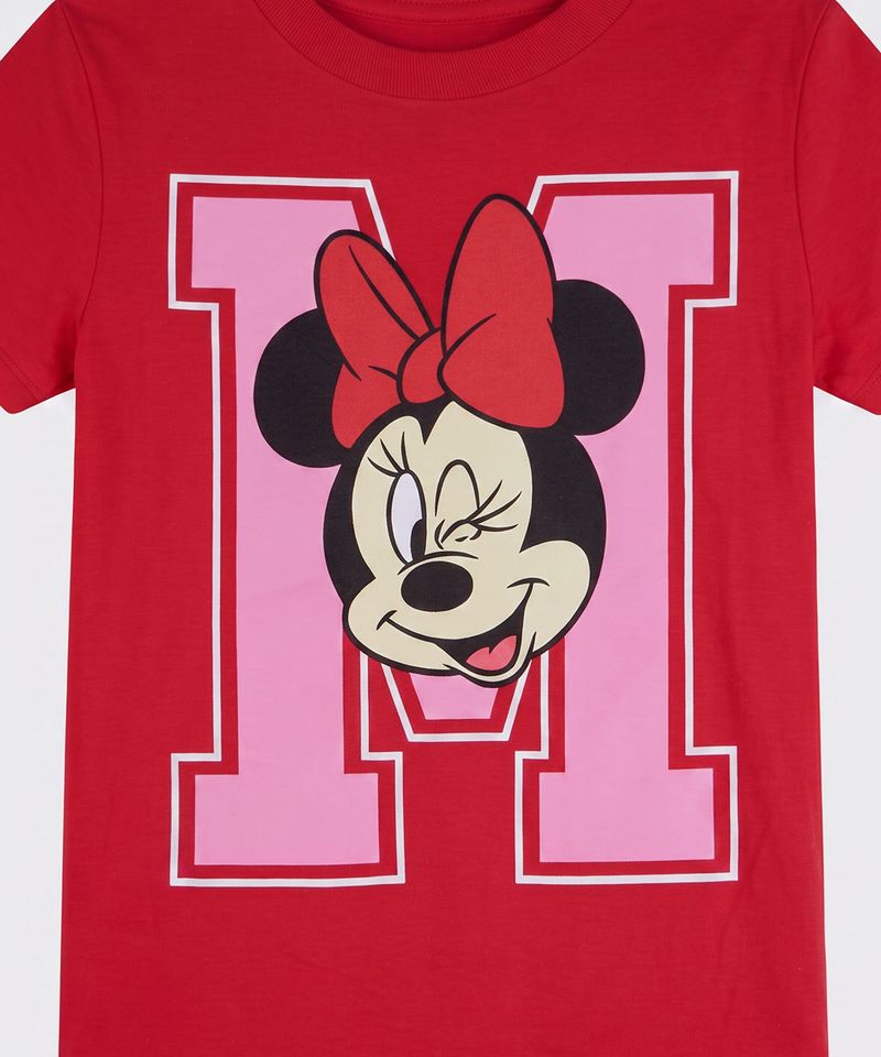 Playera de Licencia Minnie Mouse de  Niña Infantil