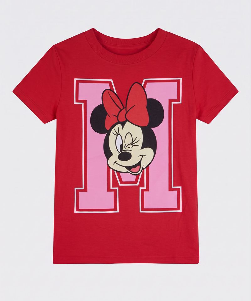 Playera de Licencia Minnie Mouse de  Niña Infantil