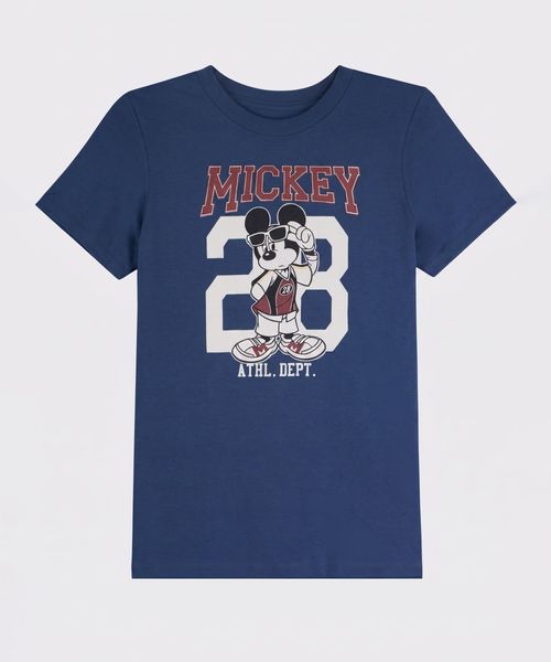 Playera de Licencia Mickey Mouse de  Niño Juvenil