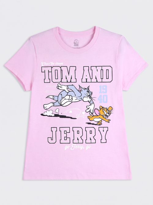 Playera de Licencia Tom And Jerry de  Dama