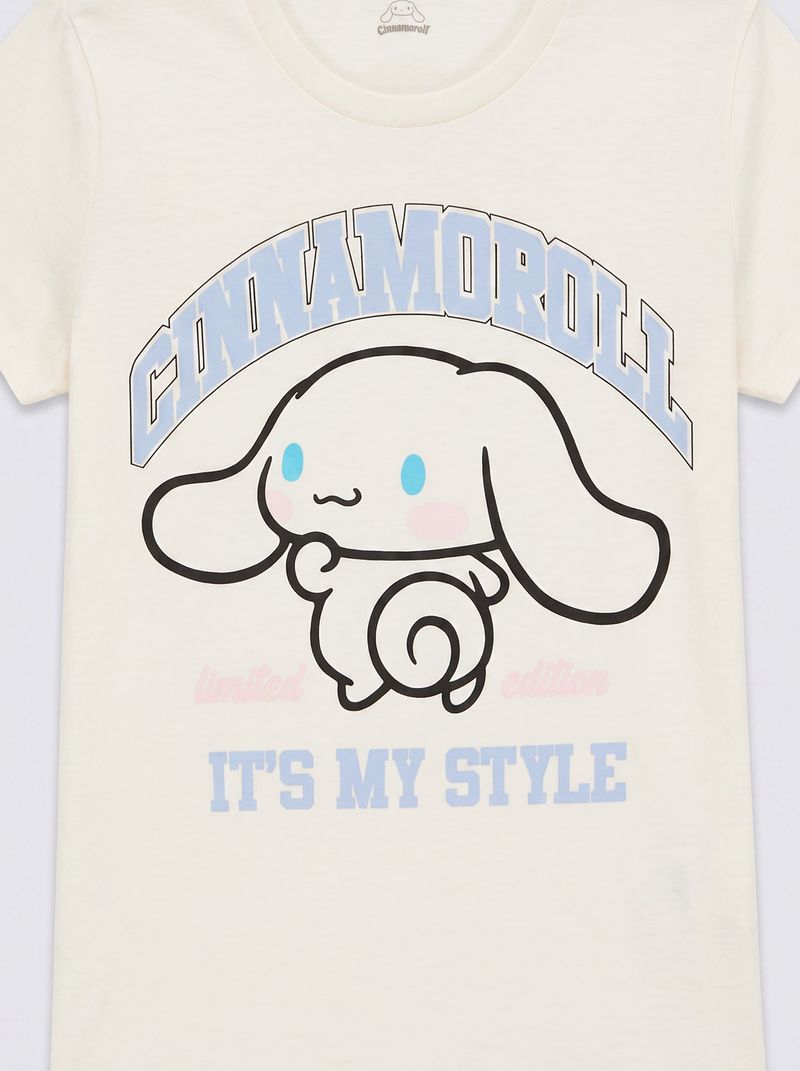 Playera de Licencia Cinnamoroll de  Dama